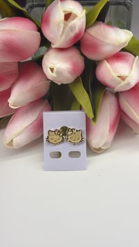 Image 2 of Hello Kitty Earring Studs