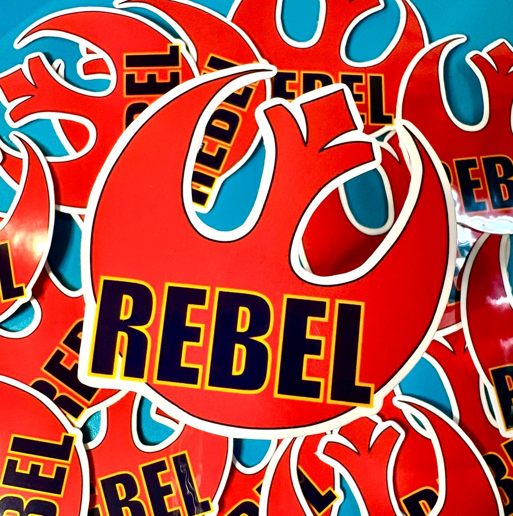 Image of Rebel, Star Wars, Sticker