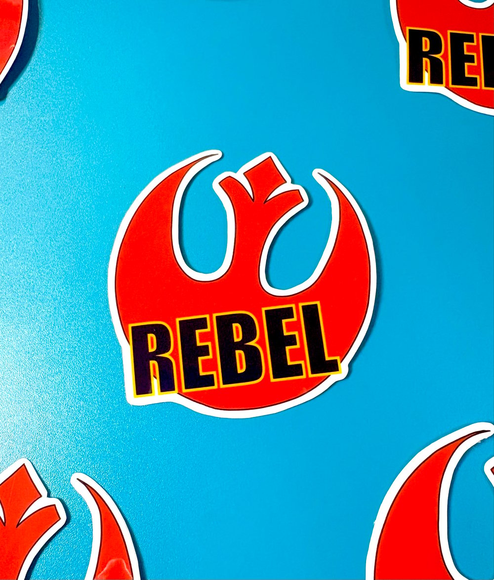 Image of Rebel, Star Wars, Sticker