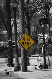 Blind Person