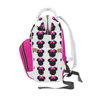 Image 2 of Custom Minnie-Inspired Diaper Bag – Personalized