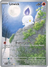 Litwick - 101/086 - SV: White Flare - Near Mint