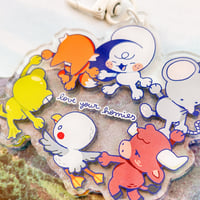 Image 3 of Love your Homies Keychain