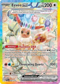 Eevee ex - 167/131 - SV: Prismatic Evolutions - Near Mint