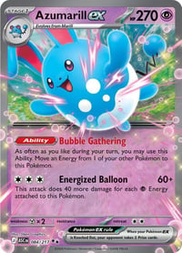 Azumarill ex - ME: Ascended Heroes - Near Mint