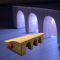 Villa Bench - Handcrafted LED Fingerboard Rampl