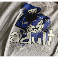 Image 2 of WIZARD TEE ADULT FINGERBOARDING 