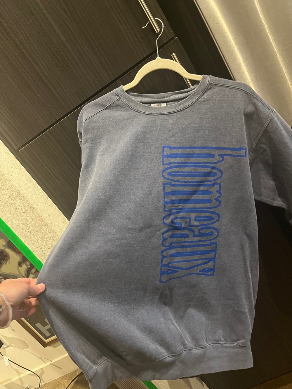 M & L**DENIM W BLUE INK