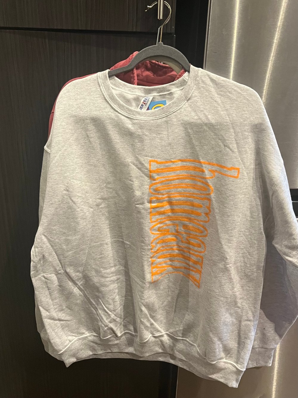 XL ASH GREY JERZEE homeaux sweater