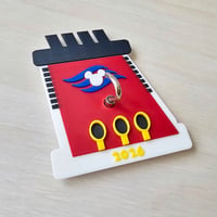 Image 1 of Disney Cruise Funnel Hook Magnet