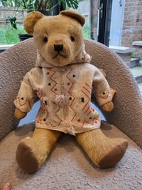 Image 2 of Vintage 1950s mohair bear 48cm
