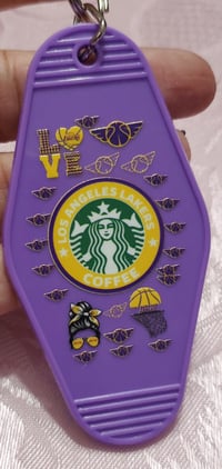 Image 2 of Assorted Motel Room Keychains 3