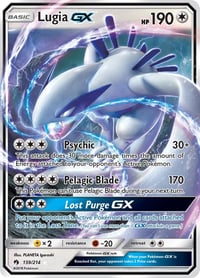 Lugia GX - SM - Lost Thunder - Near Mint