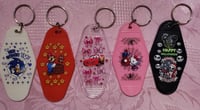 Image 1 of Assorted Motel Room Keychains 4