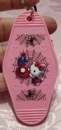 Image 3 of Assorted Motel Room Keychains 4
