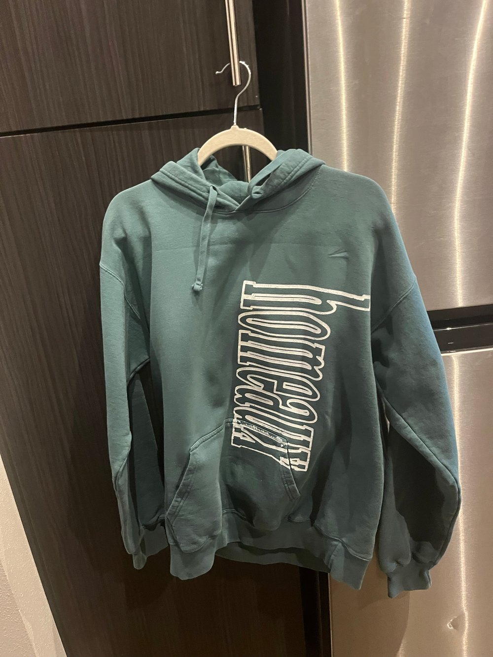M CACTUS CHAMPION HOMEAUX HOODIE 2-SIDED**PRINT HICCUPS ON FRONT OVER POCKET