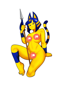 Jiro/Ankha Sticker