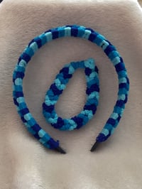 Image 2 of Blue Braided Headband for Girls (8+)