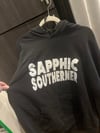3XL CHAMPION HOODIE "SAPPHIC SOUTHERNER" YT INK 