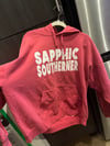 2XL CHAMPION HOODIE "SAPPHIC SOUTHERNER" YT INK 