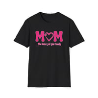 Image 3 of MOM: The Heart of the Family T-Shirt