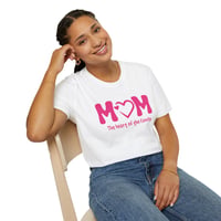 Image 7 of MOM: The Heart of the Family T-Shirt