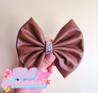 Chocolate pleather
