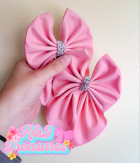 Pink pleather