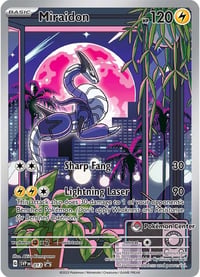 Image 1 of Miraidon - 013 (Pokemon Center Exclusive) And Non Exclusive - Sealed