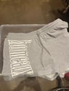 3XL GREY ADIDAS HOMEAUX SHORTS**PRINT HICCUPS