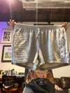 4XL GREY ADIDAS HOMEAUX SHORTS**PRINT HICCUPS