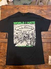 Image 1 of Album Art Shirt-Cream & Green