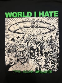 Image 2 of Album Art Shirt-Cream & Green
