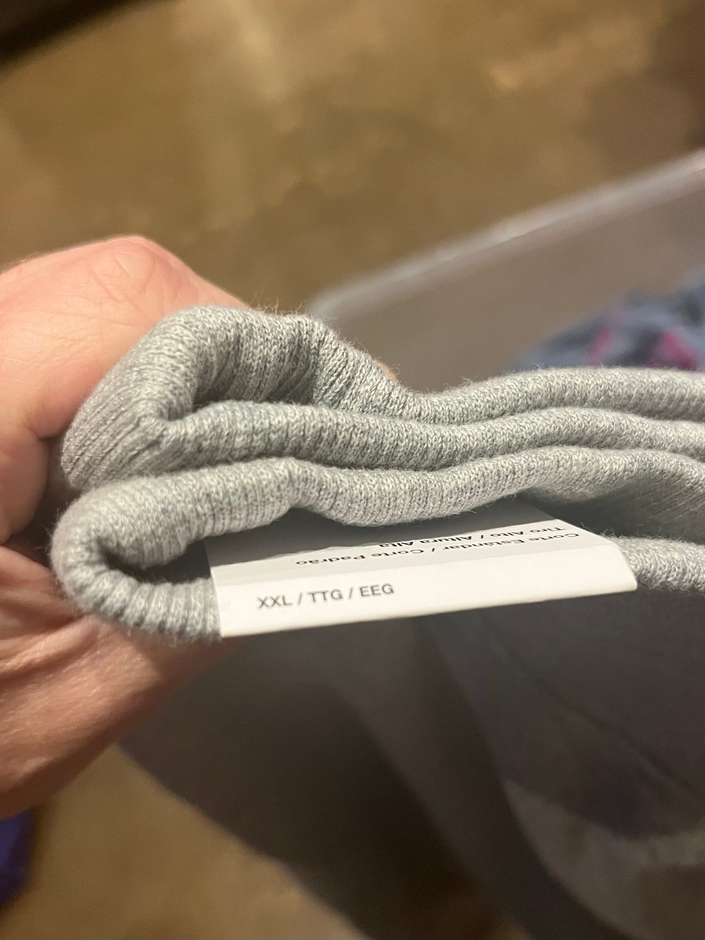  2XL GREY NIKE HOMEAUX SWEATPANTS