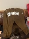 3XL BROWN NIKE FLIGHT SAPHCITY SWEATPANTS
