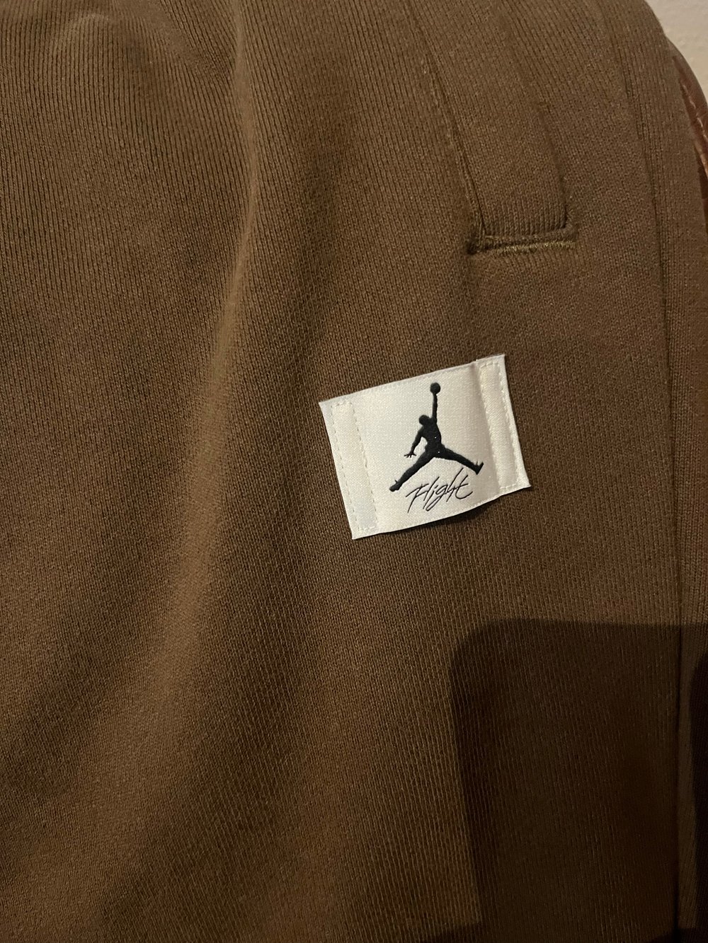 3XL BROWN NIKE FLIGHT SAPHCITY SWEATPANTS