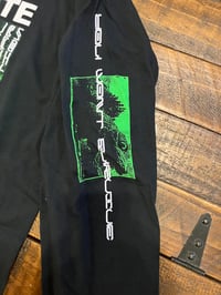 Image 3 of Godzilla Longsleeve-Green & White
