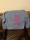 M CHAMPION SALTWATER **homeaux CREWNECK W PINK INK
