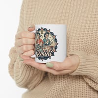 Image 4 of Gemini Zodiac 11oz. mug