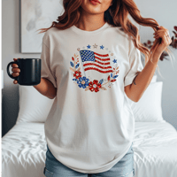 American Flag Rhinestone