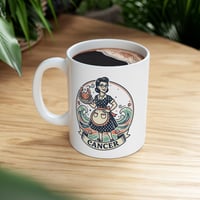 Image 2 of Ceramic Mug - Cancer Zodiac  Mystical Coffee Cup (11oz & 15oz)