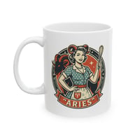 Image 1 of Aries Zodiac  Ceramic Mug (11oz, 15oz) – 