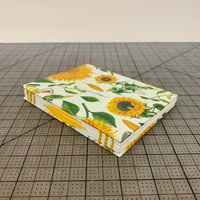 Image 1 of Sunflower Decorative Paper- Coptic Decorative Stitch 