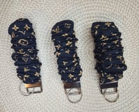 Image 1 of Scrunchie “Inspired” Wristlet keychain 