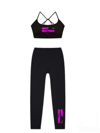 Image 1 of Night Creatures Bra & Legging Set