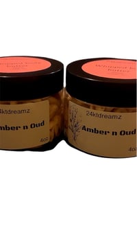 Image 2 of Amber and Oud whipped body butter 