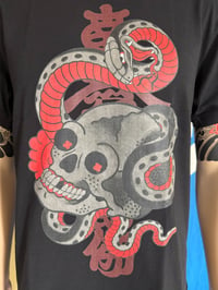 Image 4 of Original T shirt "Snake+Skull"