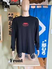 Image 1 of Original long sleeve T shirt "Snake+Skull"