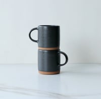 Image 5 of Cortado cup in Black
