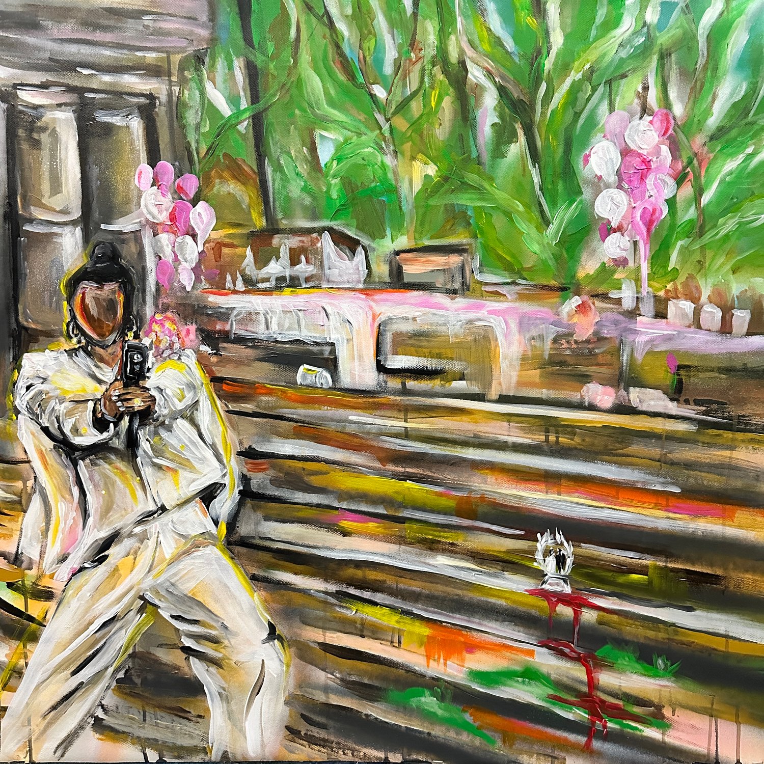 CMB ORIGINAL PAINTING - 30x30"